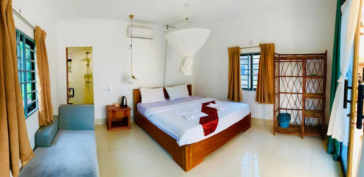 Homestay Resort Koh Rong Sanloem Preăh Sihanŭk 0*,  Kambodża